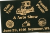 Advertising for the Auto Show and Family Picnic